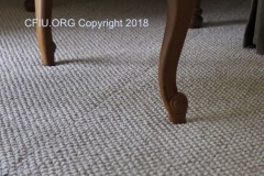 Carpet seam