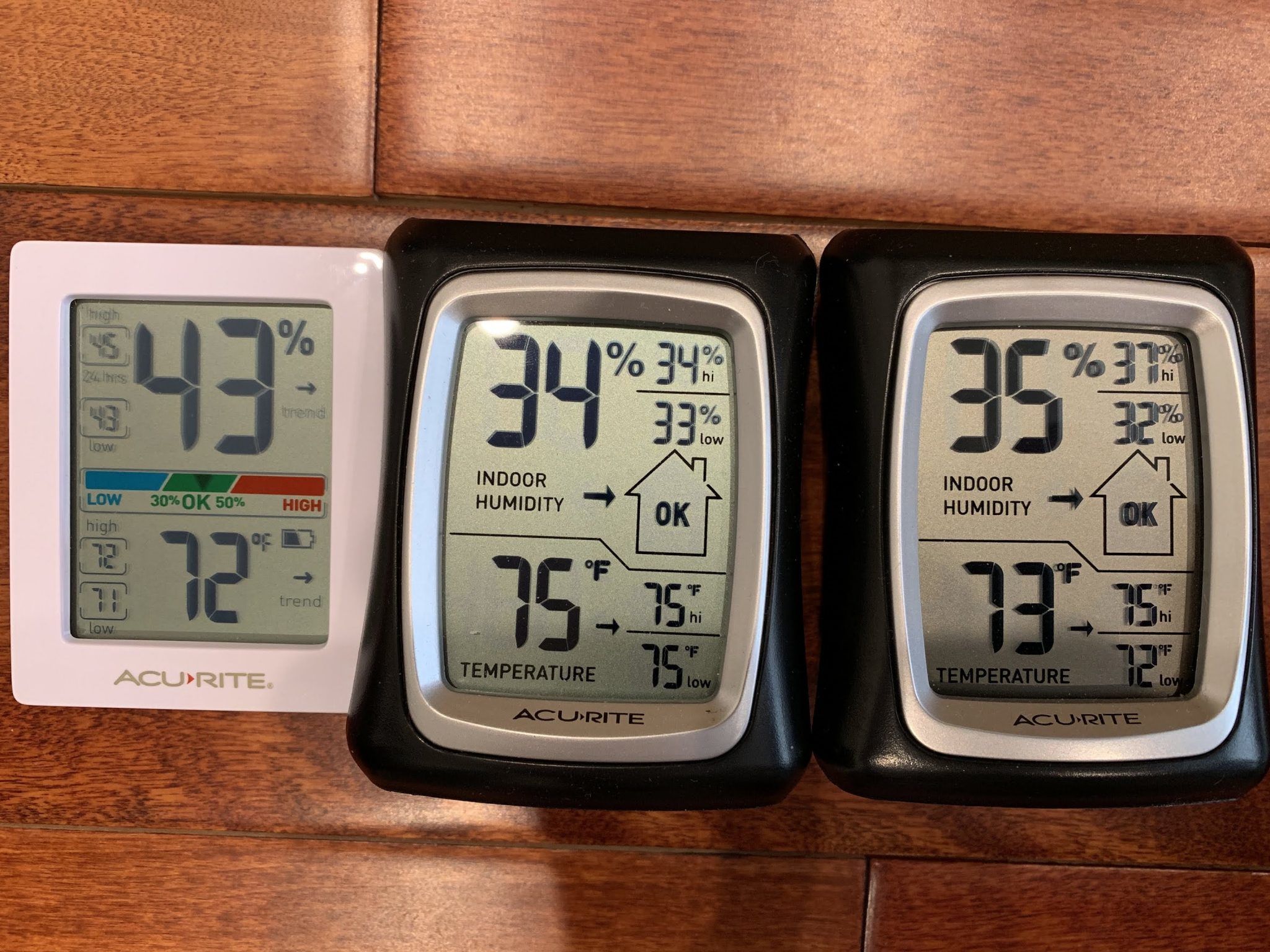 AcuRite 00613 Digital Hygrometer & Indoor Thermometer Pre-Calibrated H